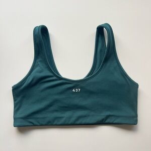 The Scoop Neck Bra ; Color: Spirulina ; Medium
